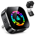 Oulores 2-in-1 wireless CarPlay and Android Auto adapter with USB-C plug and USB-A converter